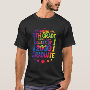 Auf Wiedersehen 5. Klasse Abschlussklasse 2033 Abs T-Shirt