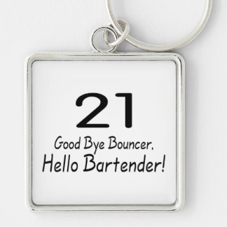 Auf Wiedersehen Barkeeper des Prahler-21 hallo Schlüsselanhänger