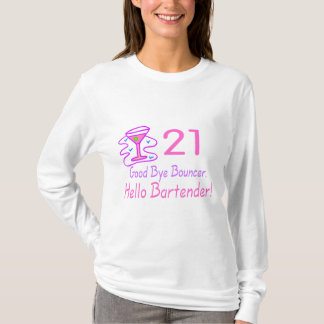 Auf Wiedersehen Barkeeper des Prahler-21 hallo T-Shirt