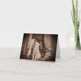 Auf Wiedersehen des Vintagen Soldaten, während die