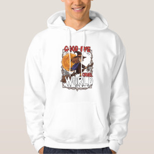 Auf Wiedersehen Grausame Welt Hexe Halloween Vollm Hoodie