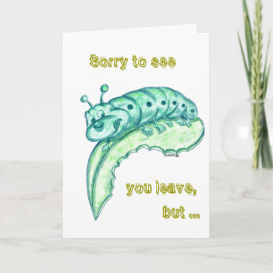 Auf Wiedersehen Karte/Glückwunsch-Karte Karte