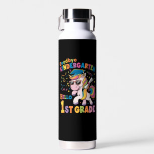 Auf Wiedersehen Kindergarten Hallo 1. Klasse Einho Trinkflasche