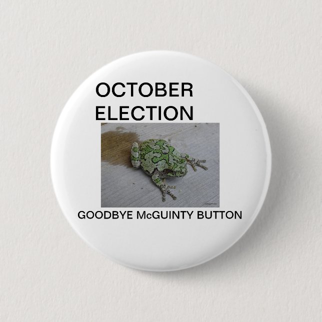 Auf Wiedersehen McGuinty Knopf Button (Vorderseite)