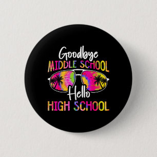Auf Wiedersehen Mittelschule Hallo Oberstufe Somme Button