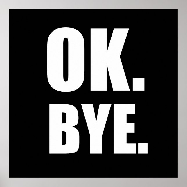 Auf Wiedersehen Poster (Vorne)