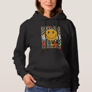 Auf Wiedersehen PreK Hallo Kindergarten Letzter Ta Hoodie