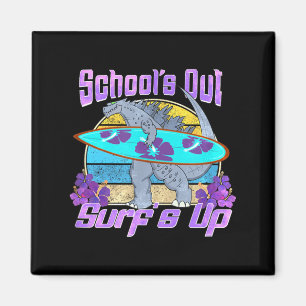 Auf Wiedersehen Schule Hallo Sommer Letzter Schult Magnet