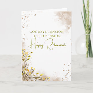 Auf Wiedersehen Spannung Hallo Pension Elegante Re Karte