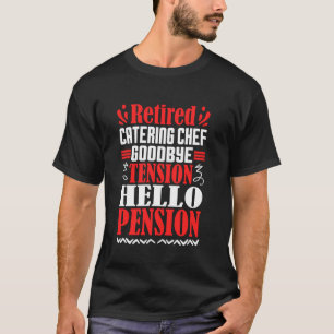 Auf Wiedersehen Spannung Hallo Rente Ruhestand Cat T-Shirt