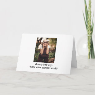 Auf Wiedersehen, wir sind durch Grußkarte Karte