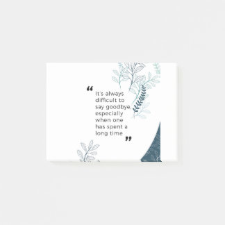 Auf Wiedersehen Wünsche Post-it Klebezettel