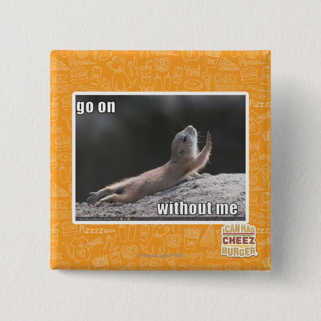 Auf withouth gehe ich button (Vorderseite)