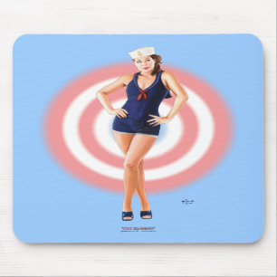 Auf Ziel mousepad