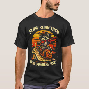 Auf zu einem Wirbel Waschbär vintage T-Shirt