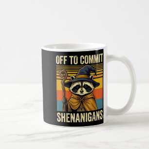 Auf zu Schelmereien Waschbär Kaffeetasse