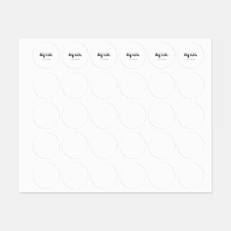 Auf Zuhause bleibe Dies ist die Way Hund Mama Card Etiketten