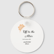 Auf zum Altar orangefarbene Kappe Hut Junggesellin