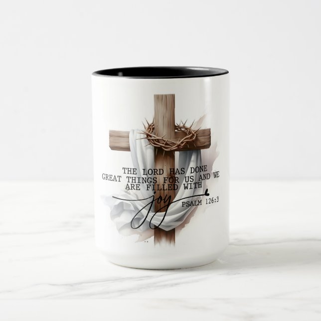 Aufbauender, glaubensbasierter Glaube  Tasse (Zentrum)