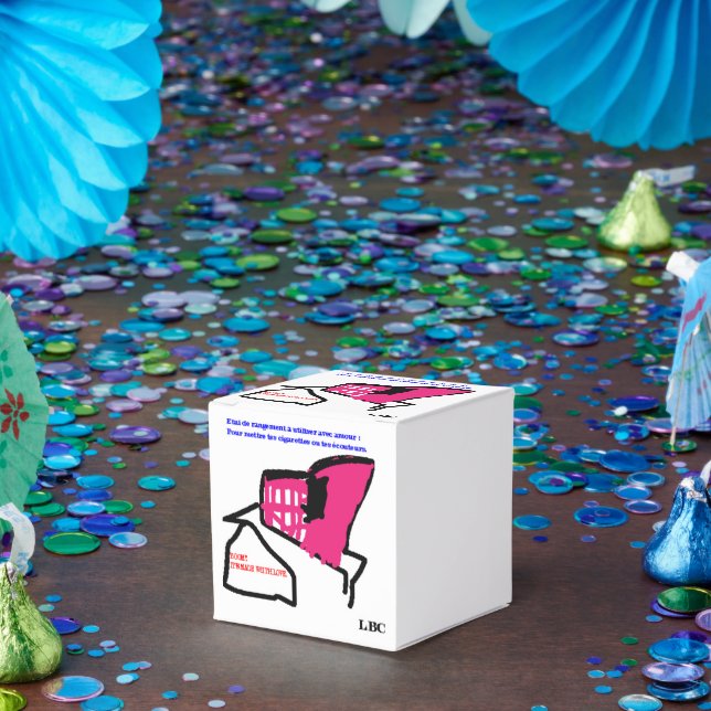 Aufbewahrungsetui – Boom! Es ist mit Liebe gemacht Geschenkschachtel (Party)