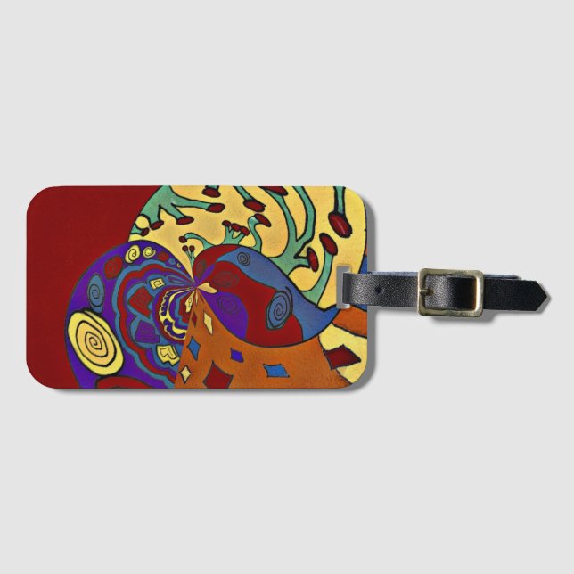 Aufblähen Gepäckanhänger (Vorderseite (Horizontal))