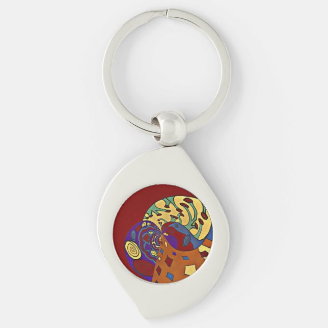 Aufblähen Schlüsselanhänger (Vorderseite)