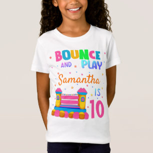Aufblasbares Bounce House Jump Geburtstagsparty Gi T-Shirt