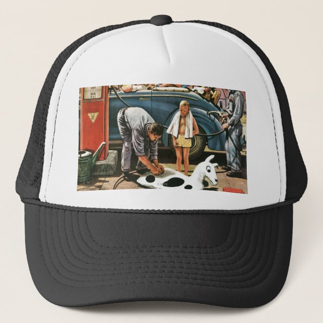 Aufblasen des Strand-Spielzeugs Truckerkappe (Vorderseite)