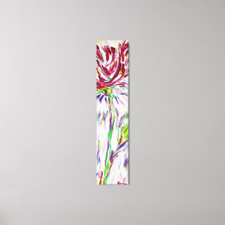 Aufblühende Blume Leinwanddruck