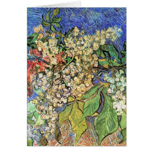 Aufblühende Kastanienzweige von Vincent van Gogh