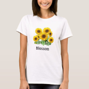 Aufblühende Sonnenblumen T-Shirt