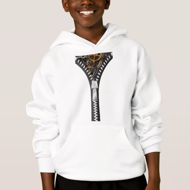 Aufdecken der Maschine Hoodie (Vorderseite)
