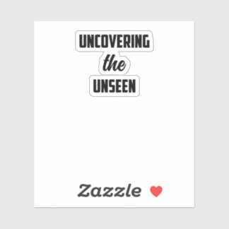 Aufdecken der Unsichtbaren: Mystery Solver Detecti Aufkleber