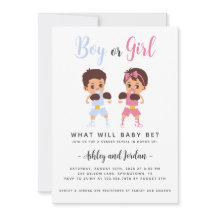 Aufdeckung der Einladung von Babyboxen