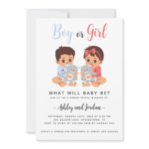 Aufdeckung der Einladung von Jungen oder Mädchen