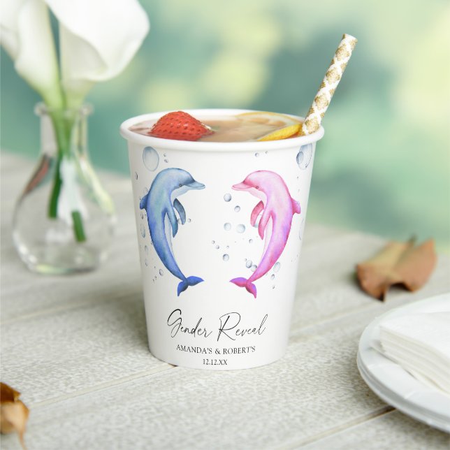 Aufdeckung der Geschlechtsorgane von Wasserfarben Pappbecher (In Situ)