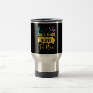 Aufdeckung des Geschlechts - Geschenk für Tante Reisebecher