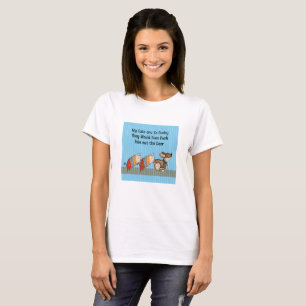 Aufdringliche Katzen, die Fido loswerden T-Shirt