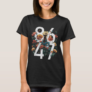 Aufenthalt 86 47 Blume Mohnprotest Frauen Kinder M T-Shirt