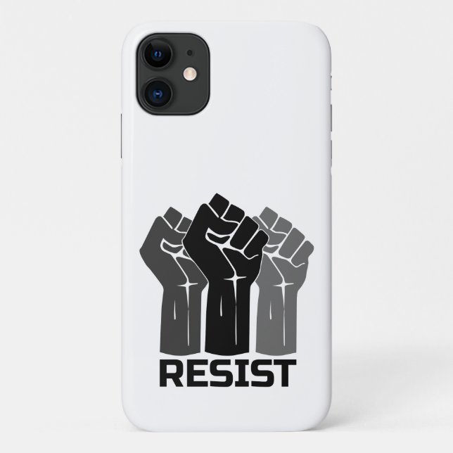 Aufenthalt mit Faust - in schwarz 0003 Case-Mate iPhone Hülle (Rückseite)