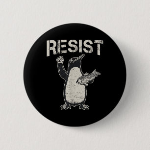 Aufenthalt _ politischer Protest Button