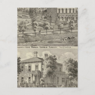 Aufenthalt von Richter Horace Corbin Postkarte