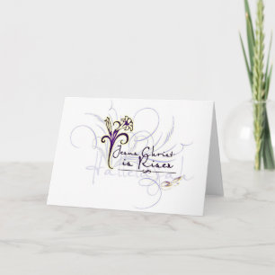 Auferstanden Feiertagskarte