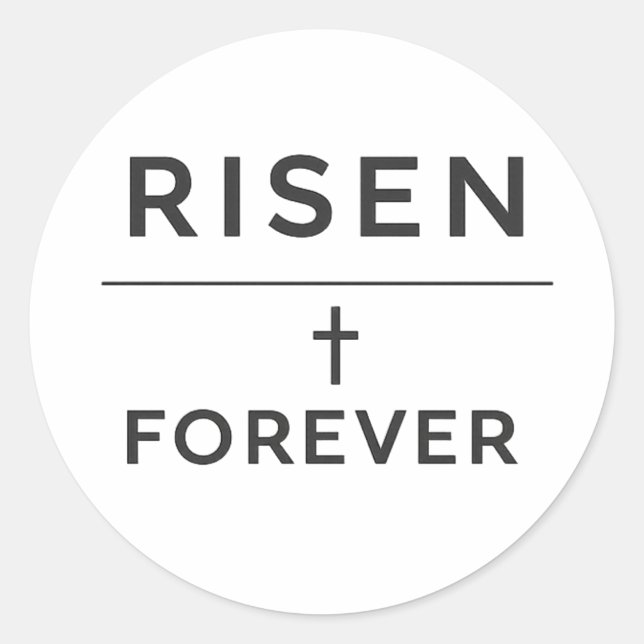 Auferstanden + Forever Sticker  (Vorderseite)