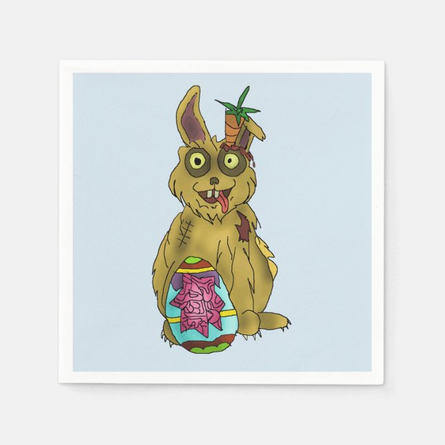Auferstehung Bunny Cocktail Papier Napkins Serviette (Vorderseite)