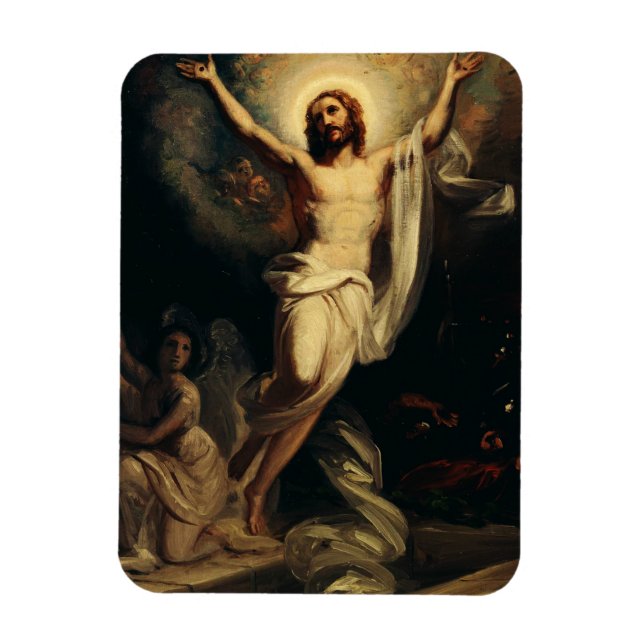 Auferstehung Christi durch Robert Wilhelm Ekman Magnet (Vertikal)