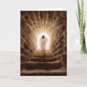 Auferstehung der Jesus Christuskarten Feiertagskarte