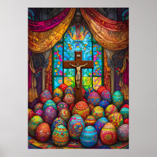 Auferstehung der OsterJesuskirche Poster