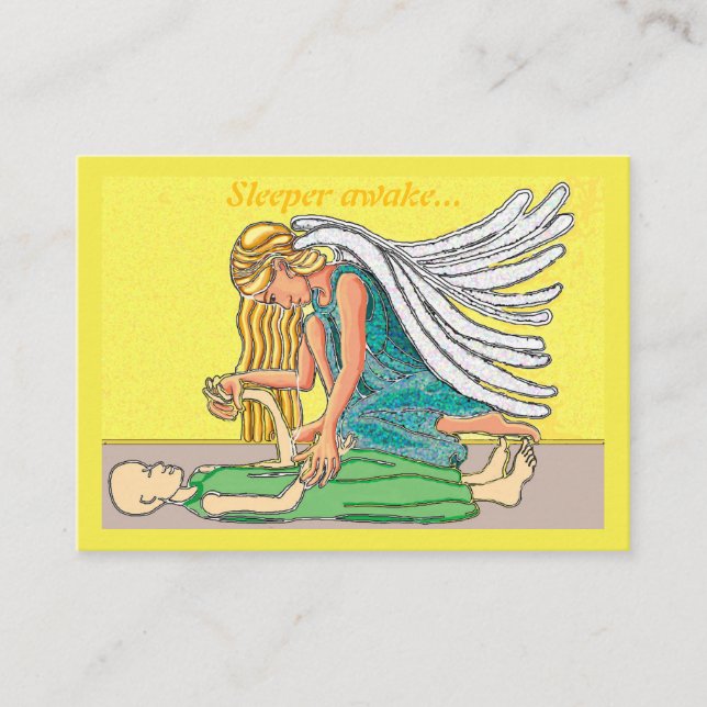 Auferstehung der Toten Telefonnummerkarte (Vorderseite)