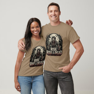 Auferstehung der Toten Vintage-Zombie-Friedhof-Hor T-Shirt